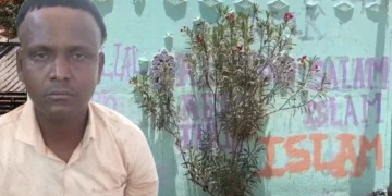 ಗೋಡೆ ಮೇಲೆ ತಾಲಿಬಾನ್‌ ಬರಹ ಬರೆದ ಪೇದೆ ಮುನಿರಾಜು ಈಗ ಮುಸ್ಲಿಂ ಅಂತೆ!