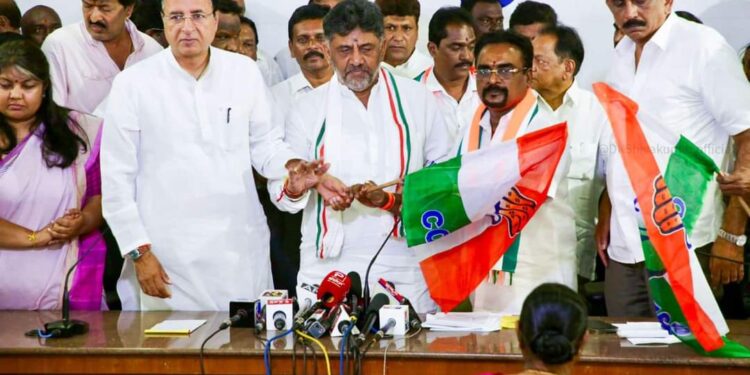 ಕೆ ಪಿ ನಂಜುಂಡಿ ಕಾಂಗ್ರೇಸ್ ಸೇರ್ಪಡೆ