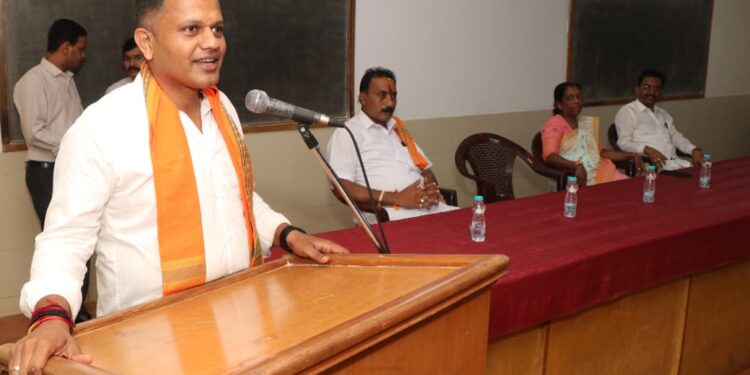 ದೇಶದ ಹಿತಾಸಕ್ತಿಯಿಂದ ಒಗ್ಗಟ್ಟಿನಿಂದ ಕೆಲಸ ಮಾಡೋಣ.ಬಿಜೆಪಿ ರಾಷ್ಟ್ರ ಭಕ್ತಿಯ ಪಕ್ಷ; ಕ್ಯಾ.ಬ್ರಿಜೇಶ್ ಚೌಟ