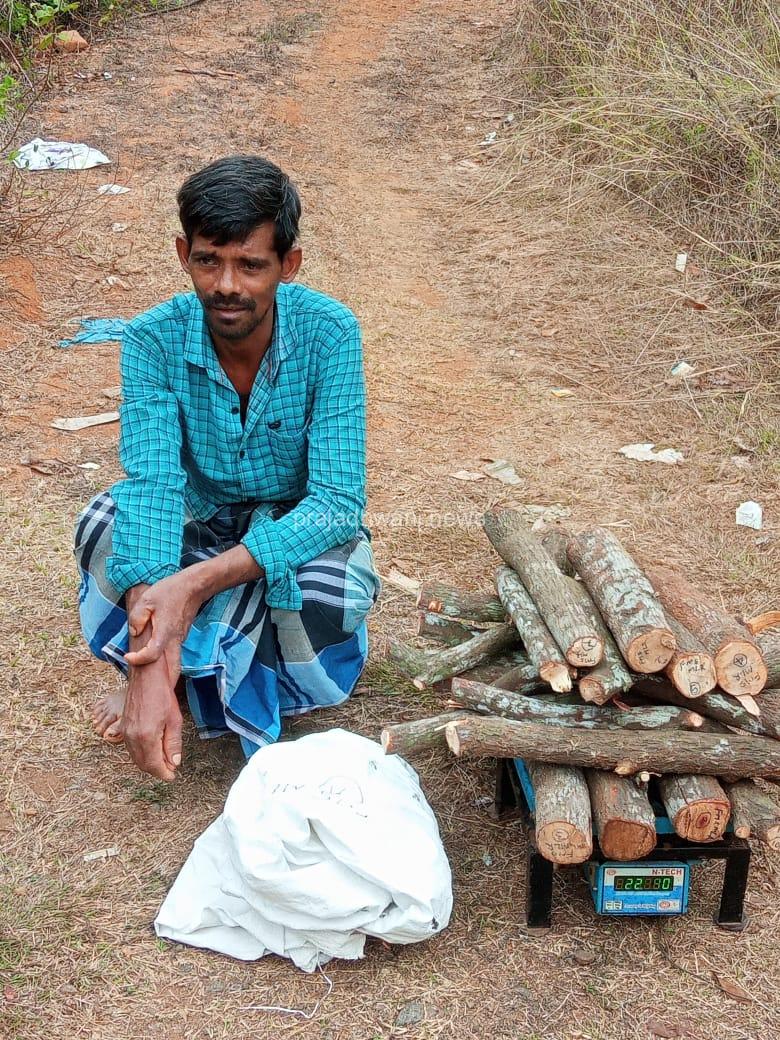 ಅರಣ್ಯ ಸಂಚಾರಿದಳದ ಎಸ್.ಐ. ಜಾನಕಿ ನೇತೃತ್ವದಲ್ಲಿ ಕಾರ್ಯಾಚರಣೆ