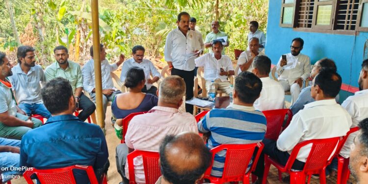 ಕಾಂಗ್ರೆಸ್ ಚುನಾವಣಾ ಪ್ರಚಾರ ಸಭೆಯು ಶಾಸಕರಾದ ಅಶೋಕ್ ರೈ ನೇತೃತ್ವದಲ್ಲಿ ನಡೆಯಿತು.