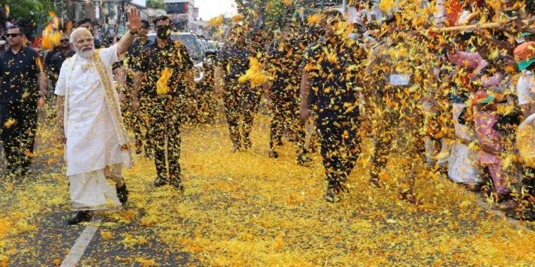 ಎಪ್ರಿಲ್ 14 ರ ಆದಿತ್ಯವಾರ ಮಂಗಳೂರಿನಲ್ಲಿ ನಡೆಯಲಿರುವ ಪ್ರಧಾನಿ ನರೇಂದ್ರ ಮೋದಿಯವರ ರೋಡ್ ಶೋ ಸಮಯ ಬದಲಾವಣೆ.