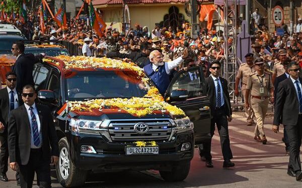 ಶ್ರೀ ನರೇಂದ್ರ ಮೋದಿರವರು ದಿನಾಂಕ: 14-04-2024 ರಂದು ಮಂಗಳೂರಿಗೆ – ಮಂಗಳೂರು ನಗರ ಪೊಲೀಸ್ ಪತ್ರಿಕಾ ಪ್ರಕಟಣೆ