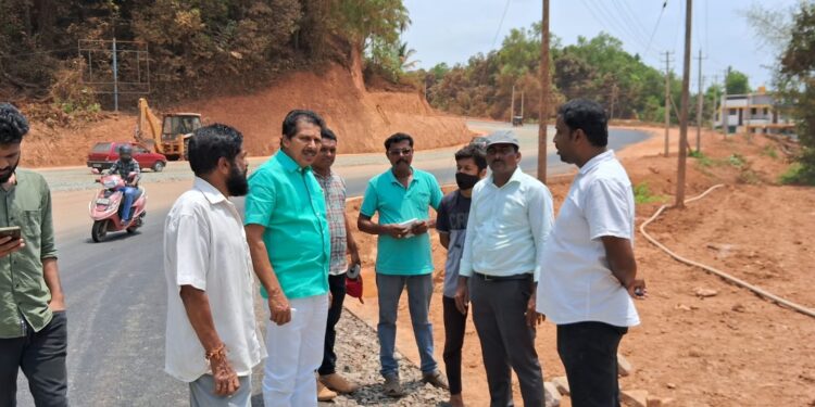 ಪುತ್ತೂರು-ಉಪ್ಪಿನಂಗಡಿ ನೆಕ್ಕಿಲಾಡಿ ಆದರ್ಶ ನಗರದ ತಿರುವು ರಸ್ತೆಯನ್ನು ಸುಗಮ ಸಂಚಾರಕ್ಕೆ ಯೋಗ್ಯವಾದ ರೀತಿಯಲ್ಲಿ ನಿರ್ಮಿಸಿ ಮಾಜಿ ಶಾಸಕ ಸಂಜೀವ ಮಠಂದೂರು ಮನವಿ