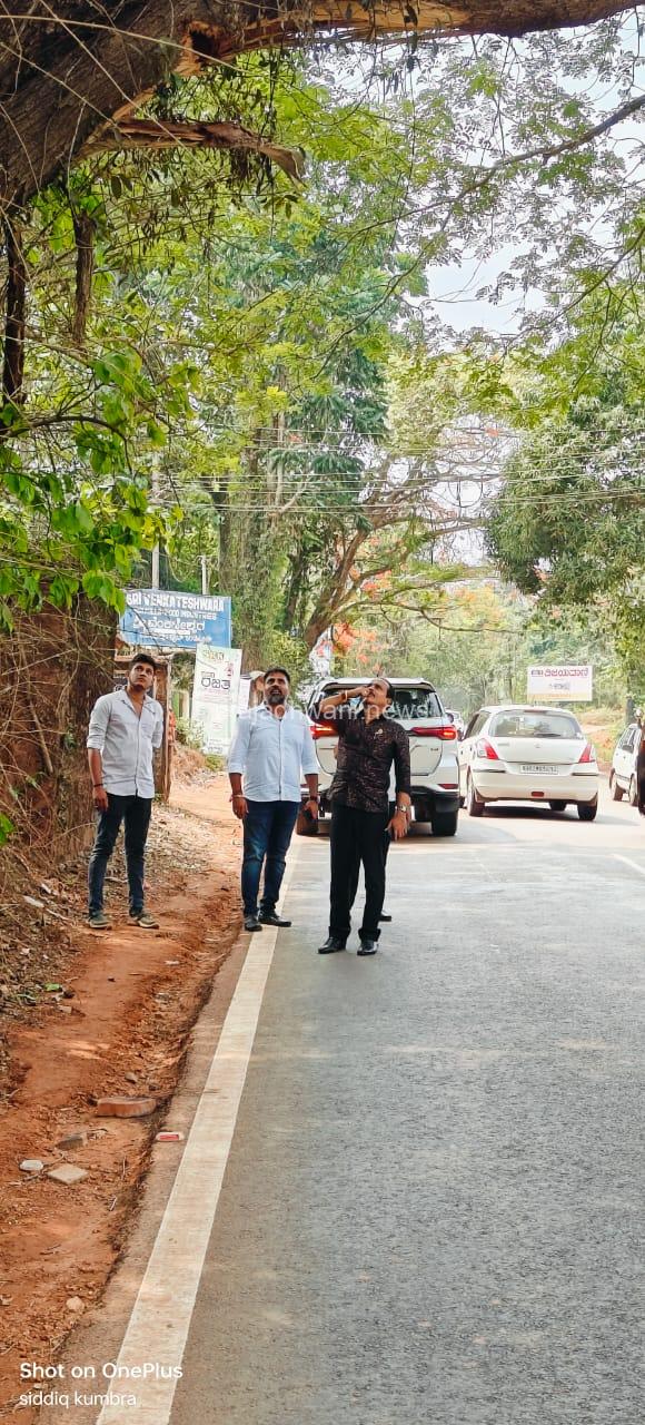 ಮಾಣಿ- ಮೈಸೂರು ರಾ.ಹೆದ್ದಾರಿ 275 ರ ಸಂಪ್ಯದಲ್ಲಿ ಅಪಾಯಕಾರಿ ಮರ ದ ಗೆಲ್ಲು ತೆರವು ಮಾಡುವಂತೆ ಶಾಸಕರ ಸೂಚನೆ