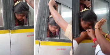KSRTC: ಬಸ್‌ನ ಕಿಟಕಿಯಲ್ಲಿ ತಲೆ ಸಿಕ್ಕಿಸಿಕೊಂಡು ಒದ್ದಾಡಿದ ಮಹಿಳೆ ‘ತಲೆ ಲಾಕ್’