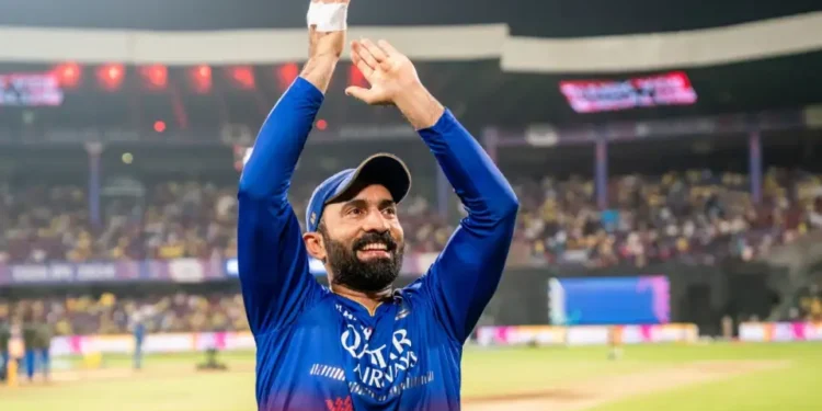 ಭಾರತ ಕ್ರಿಕೆಟ್​ ತಂಡದ ಹಿರಿಯ ವಿಕೆಟ್‌ ಕೀಪರ್ ಕಮ್​ ಬ್ಯಾಟರ್ ಕ್ರಿಕೆಟ್​ ಜರ್ನಿ ಮುಗಿಸಿದ ದಿನೇಶ್​ ಕಾರ್ತಿಕ್​