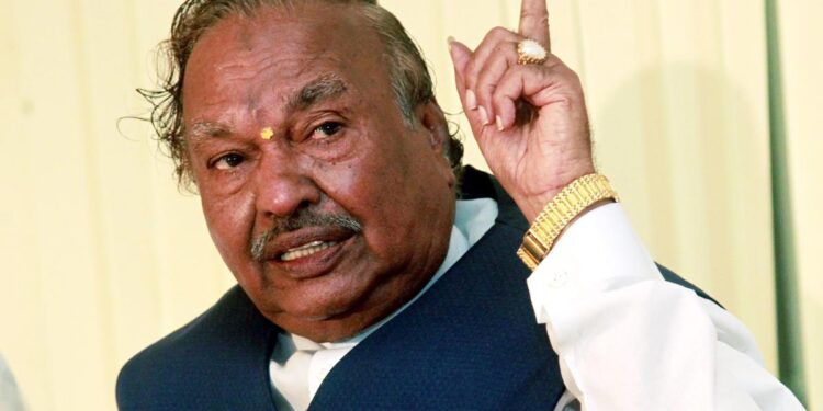 ಪರಿಷತ್ ಚುನಾವಣೆ ಎರಡು ಪಕ್ಷದಲ್ಲಿ ಬಂಡಾಯ ಸ್ಪರ್ಧೆ,ರಘಪತಿ ಭಟ್ ಗೆ ಬೆಂಬಲ ಘೋಷಿಸಿದ ಕೆ.ಎಸ್.ಈಶ್ವರಪ್ಪ