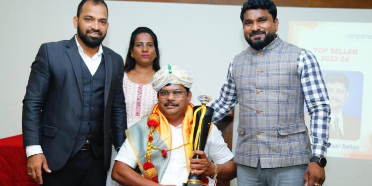 ಬಾಕಿಲಗುತ್ತು ಪ್ರಭಾಕರ ಸಾಲಿಯಾನಿಗೆ ಬಾಹುಬಲಿ ಪ್ರಶಸ್ತಿ