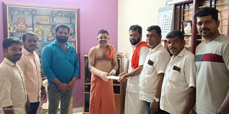 ಅನಾರೋಗ್ಯದಲ್ಲಿದ ಸುಂದರ ನಾಯ್ಕರಿಗೆ ಪುತ್ತಿಲ ಪರಿವಾರ ದಿಂದ ಸಹಾಯ ಹಸ್ತ