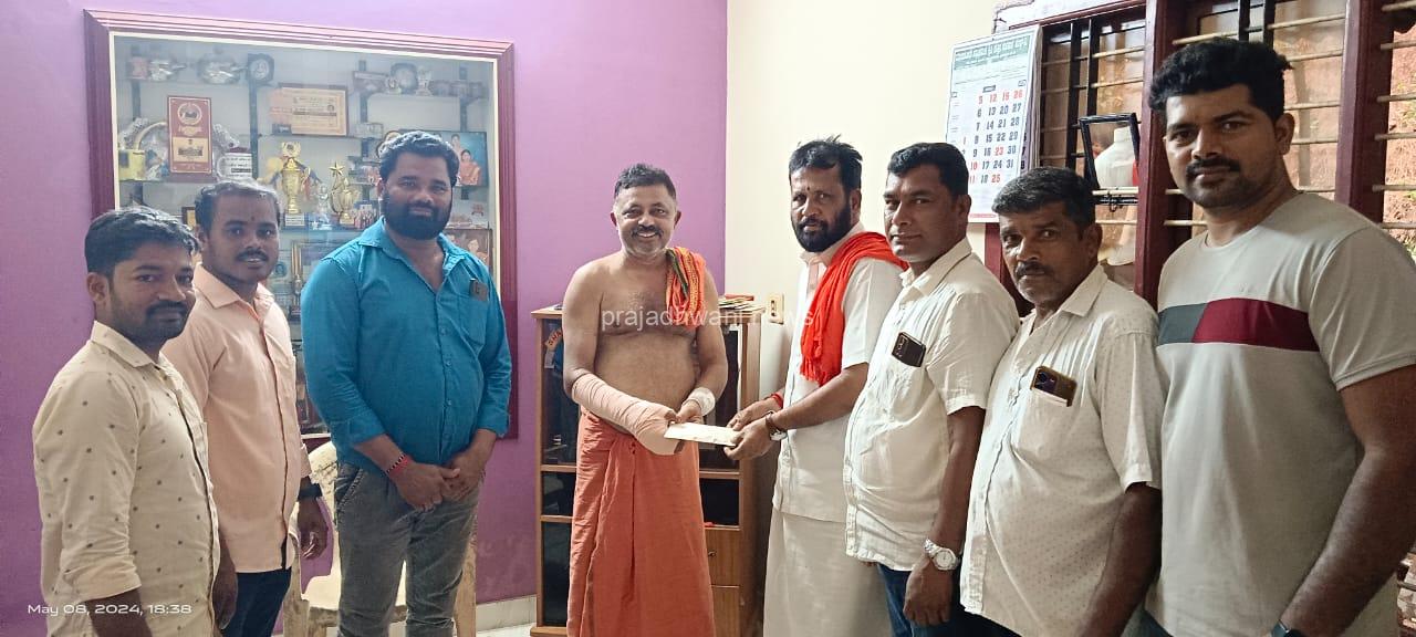 ಅನಾರೋಗ್ಯದಲ್ಲಿದ ಸುಂದರ ನಾಯ್ಕರಿಗೆ ಪುತ್ತಿಲ ಪರಿವಾರ ದಿಂದ ಸಹಾಯ ಹಸ್ತ