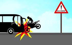 ಬೈಕ್ – ಖಾಸಗಿ ಬಸ್ ಅಪಘಾತ ; ಬೈಕ್ ಸವಾರ ಸಾವು