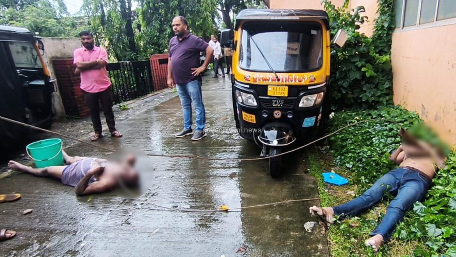 ಮಂಗಳೂರು: ವಿದ್ಯುತ್ ತಂತಿ ಬಿದ್ದು ಇರ್ವರು ಆಟೋ ಚಾಲಕರು ಮೃತ್ಯು