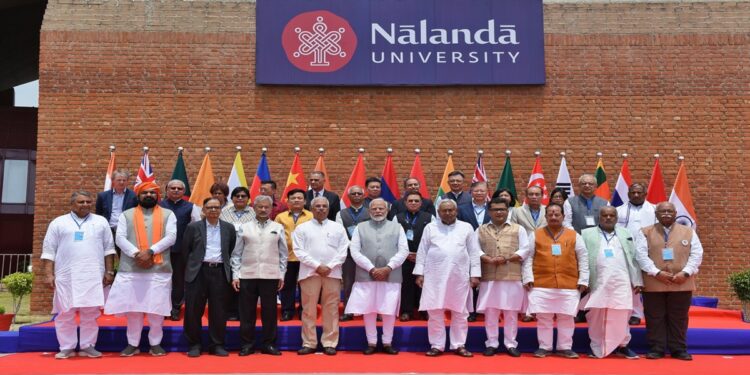 ನಳಂದಾ ವಿಶ್ವವಿದ್ಯಾನಿಲಯದ ಹೊಸ ಕ್ಯಾಂಪಸ್ ಉದ್ಘಾಟಿಸಿದ ಪ್ರಧಾನಿ ಮೋದಿ