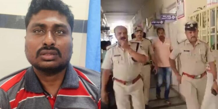 ಬಿಯರ್ ಬಾಟಲಿಯಿಂದ ಹಲ್ಲೆಗೈದು ಪರಾರಿಯಾಗಳು ಯತ್ನಿಸಿದ ಆರೋಪಿ ರಿಜ್ವಾನ್ ಕಾಲಿಗೆ ಗುಂಡೇಟು