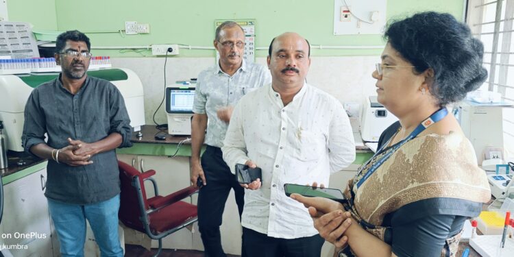 ಪುತ್ತೂರು: ಸರಕಾರಿಆಸ್ಪತ್ರೆಗೆ ಆರೋಗ್ಯ ರಕ್ಷಾಸಮಿತಿ ಸದಸ್ಯರ ದಿಡೀರ್ ಭೇಟಿ
