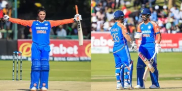 IND vs ZIM : ವಿಶ್ವ ದಾಖಲೆ ನಿರ್ಮಿಸಿದ ಟೀಮ್ ಇಂಡಿಯಾ  100 ರನ್ಗಳ ಅಮೋಘ ಗೆಲುವು