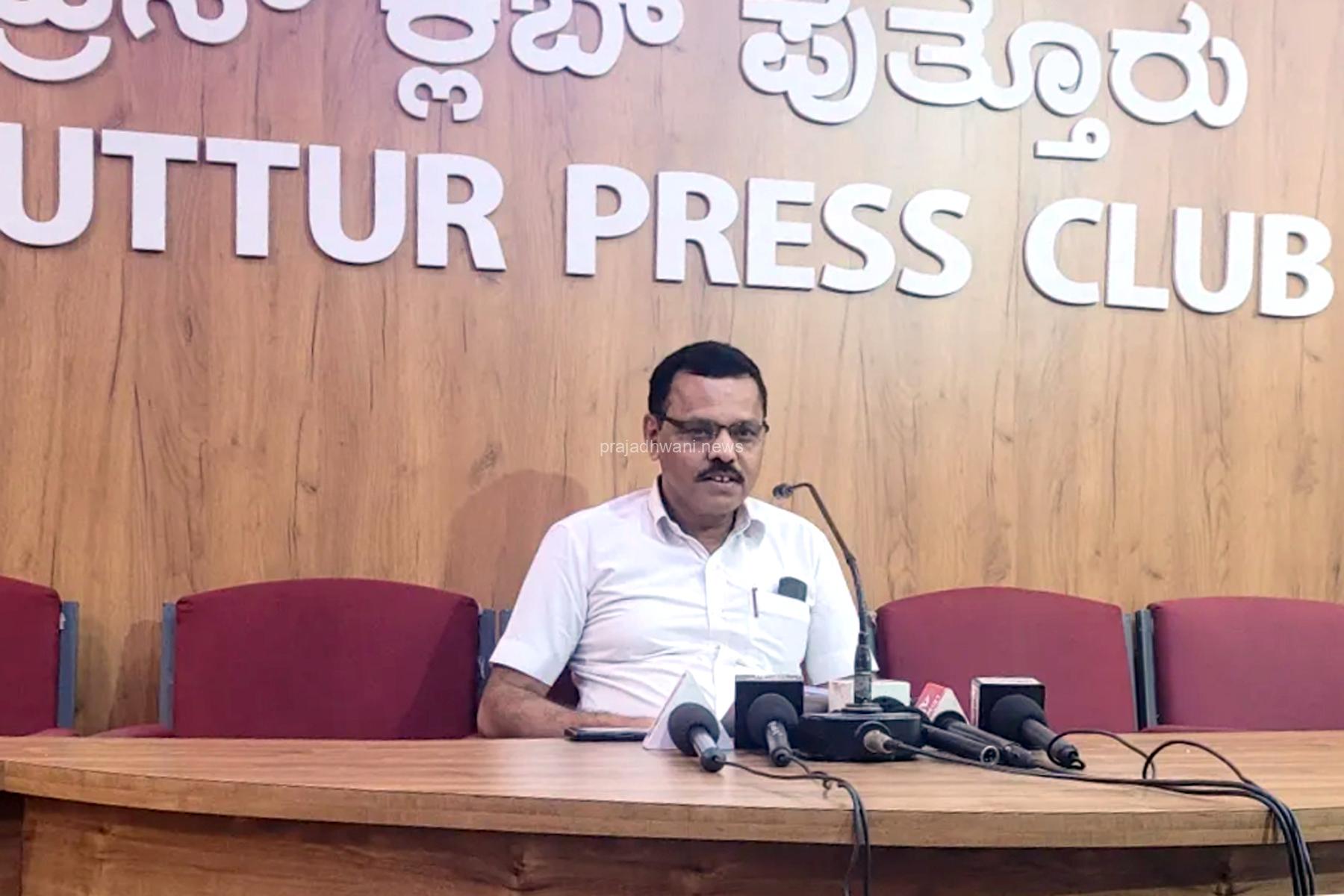 ಶಾಸಕರ ಮಾತಿನಿಂದ ಅಸಮಾಧಾನ ; ಪುಡಾ ಅಧ್ಯಕ್ಷತೆಗೆ ಭಾಸ್ಕರ ಗೌಡ ಕೋಡಿಂಬಾಳ ದಿಢೀರ್ ರಾಜೀನಾಮೆ