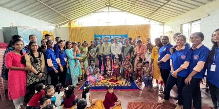 ಅಕ್ಷಯ ಕಾಲೇಜು ಪುತ್ತೂರು ರಾಷ್ಟ್ರೀಯ ಸೇವಾ ಯೋಜನೆ ಇದರ ವತಿಯಿಂದ ಸಂಪ್ಯ ಅಂಗನವಾಡಿ ಕೇಂದ್ರದಲ್ಲಿ ಮುದ್ದು ಕೃಷ್ಣ ಸ್ಪರ್ಧೆ