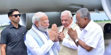 ವಯನಾಡ್ ಭೂಕುಸಿತದಿಂದ ಹಾನಿಗೊಳಗಾದ ಪ್ರದೇಶಗಳಿಗೆ ಪ್ರಧಾನಿ ನರೇಂದ್ರ ಮೋದಿ ಭೇಟಿ