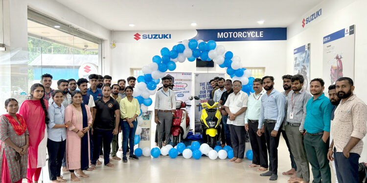 ಅನುಗ್ರಹ ಸುಜುಕಿ ಸುಳ್ಯ ವತಿಯಿಂದ ಹೊಸ ಬಣ್ಣಗಳ ದ್ವಿಚಕ್ರ ವಾಹನಗಳ ಲೋಕರ್ಪಣೆ