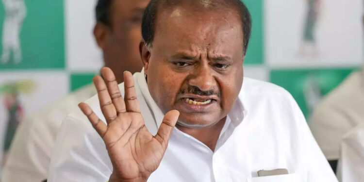 ಬೆಂಗಳೂರು: ಬಿಜೆಪಿ ಹೈಕಮಾಂಡ್ ಗೆ ಖಡಕ್ ಸಂದೇಶ ನೀಡಿದ ಕೇಂದ್ರ ಸಚಿವ ಎಚ್ ಡಿ ಕುಮಾರಸ್ವಾಮಿ.