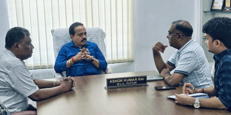 ಪುತ್ತೂರು: ಮಾಣಿ – ಸಂಪಾಜೆ ರಾ. ಹೆದ್ದಾರಿ ನಾಲ್ಕು ತಿಂಗಳೊಳಗೆ ಯೋಜನಾ ವರದಿ ಸಿದ್ದಪಡಿಸಿ: ಶಾಸಕ ಅಶೋಕ್ ರೈ ಸೂಚನೆ