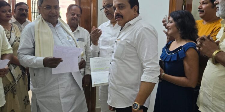 ಮುಖ್ಯಮಂತ್ರಿಯನ್ನು ಭೇಟಿಯಾದ ಶಾಸಕ ಅಶೋಕ್ ಕುಮಾರ್ ರೈ ಪುತ್ತೂರಿನ ಅಭಿವೃದ್ದಿ ಬಗ್ಗೆ ಚರ್ಚೆ