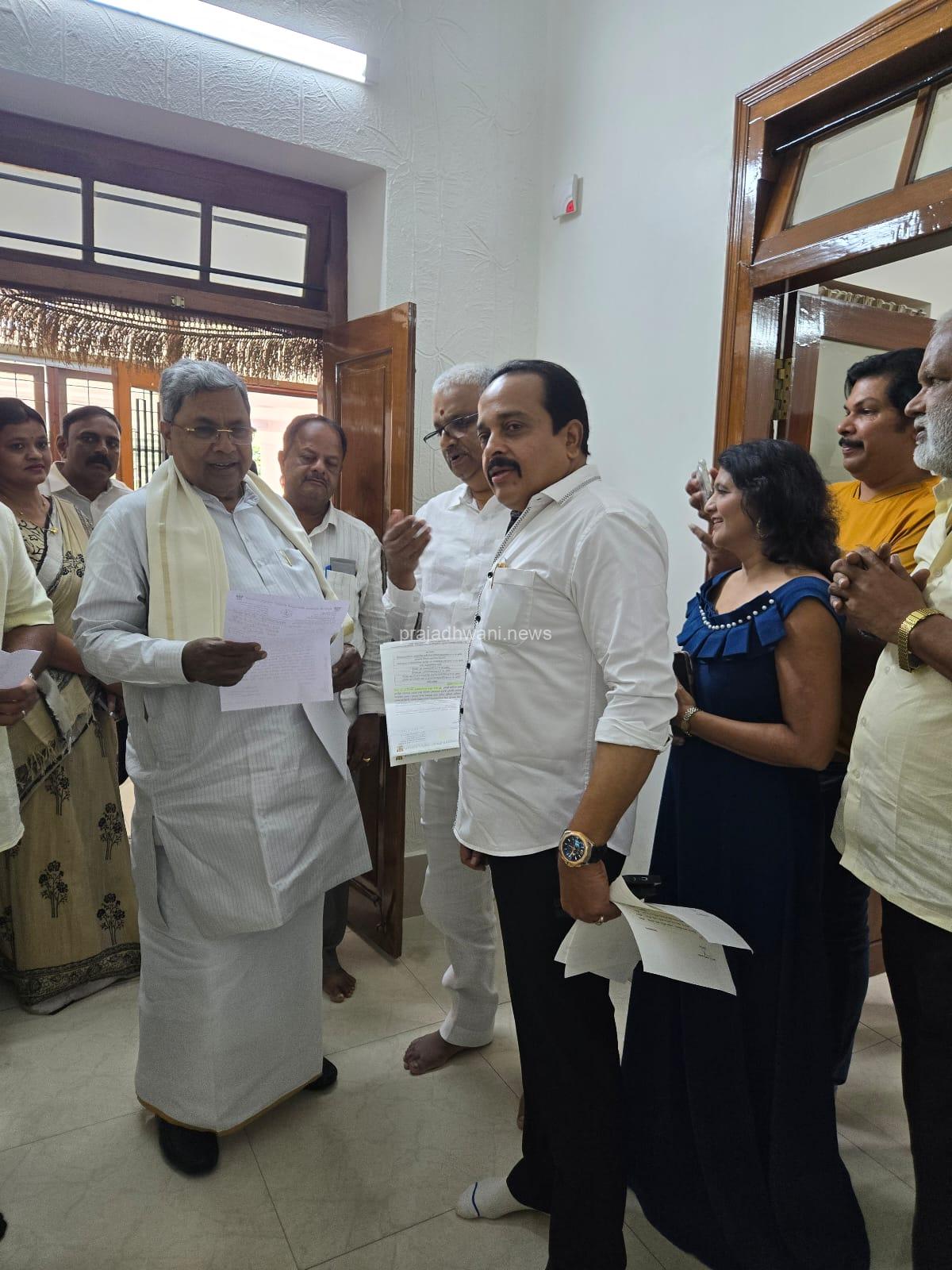 ಮುಖ್ಯಮಂತ್ರಿಯನ್ನು ಭೇಟಿಯಾದ ಶಾಸಕ ಅಶೋಕ್ ಕುಮಾರ್ ರೈ ಪುತ್ತೂರಿನ ಅಭಿವೃದ್ದಿ ಬಗ್ಗೆ ಚರ್ಚೆ