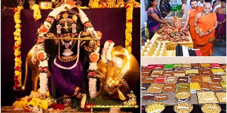 ಉಡುಪಿ: ಶ್ರೀಕೃಷ್ಣ ಜನ್ಮಾಷ್ಟಮಿಗೆ ಕೃಷ್ಣ ನಗರಿ ಸಜ್ಜು, ಕೃಷ್ಣನಿಗೆ 108 ಬಗೆಯ ಲಡ್ಡು