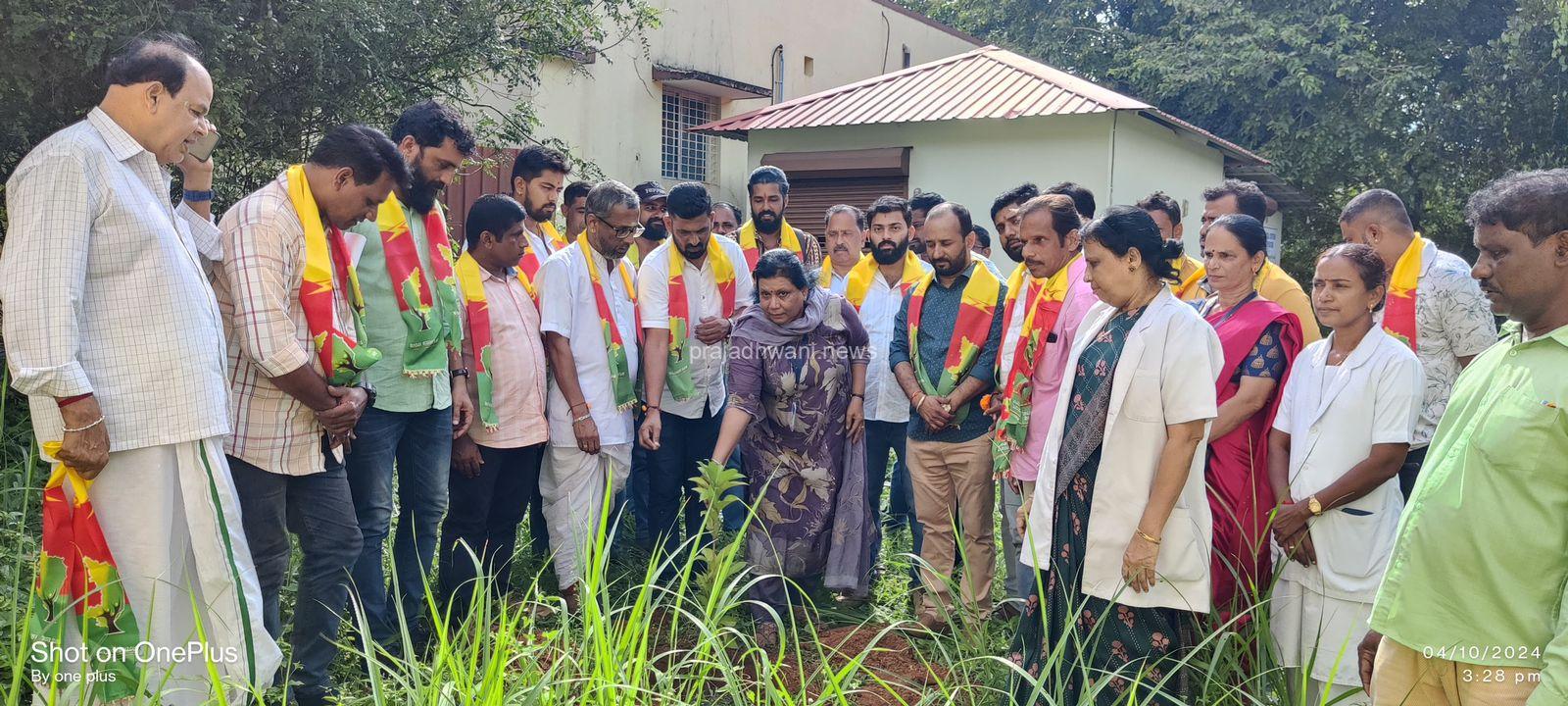 ಜಯಕರ್ನಾಟಕ ಜನಪರ ವೇದಿಕೆಯ ನಾಲ್ಕನೇ ವರ್ಷದ ವಾರ್ಷಿಕೋತ್ಸವ; ಗಿಡ ನೆಡುವ ಕಾರ್ಯಕ್ರಮ