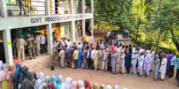 ಜಮ್ಮು-ಕಾಶ್ಮೀರ ಚುನಾವಣೆ: ಶೇ.63.88 ರಷ್ಟು ದಾಖಲೆಯ ಮತದಾನ