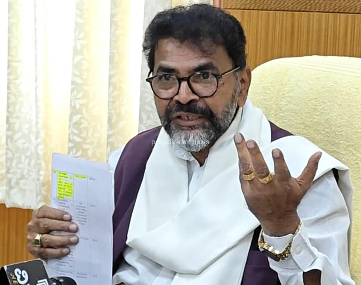 ಕಾಂಗ್ರೆಸ್ ಸರಕಾರದಲ್ಲಿ ಹಗರಣಗಳು ಹಾಗೂ ಭ್ರಷ್ಟಾಚಾರ ತುಂಬಿ ತುಳುಕುತ್ತಿದ್ದು ಇನ್ನೂ 5 ತಿಂಗಳಲ್ಲಿ ಸರಕಾರ ಪತನ :ಛಲವಾದಿ ನಾರಾಯಣಸ್ವಾಮಿ ಭವಿಷ್ಯ