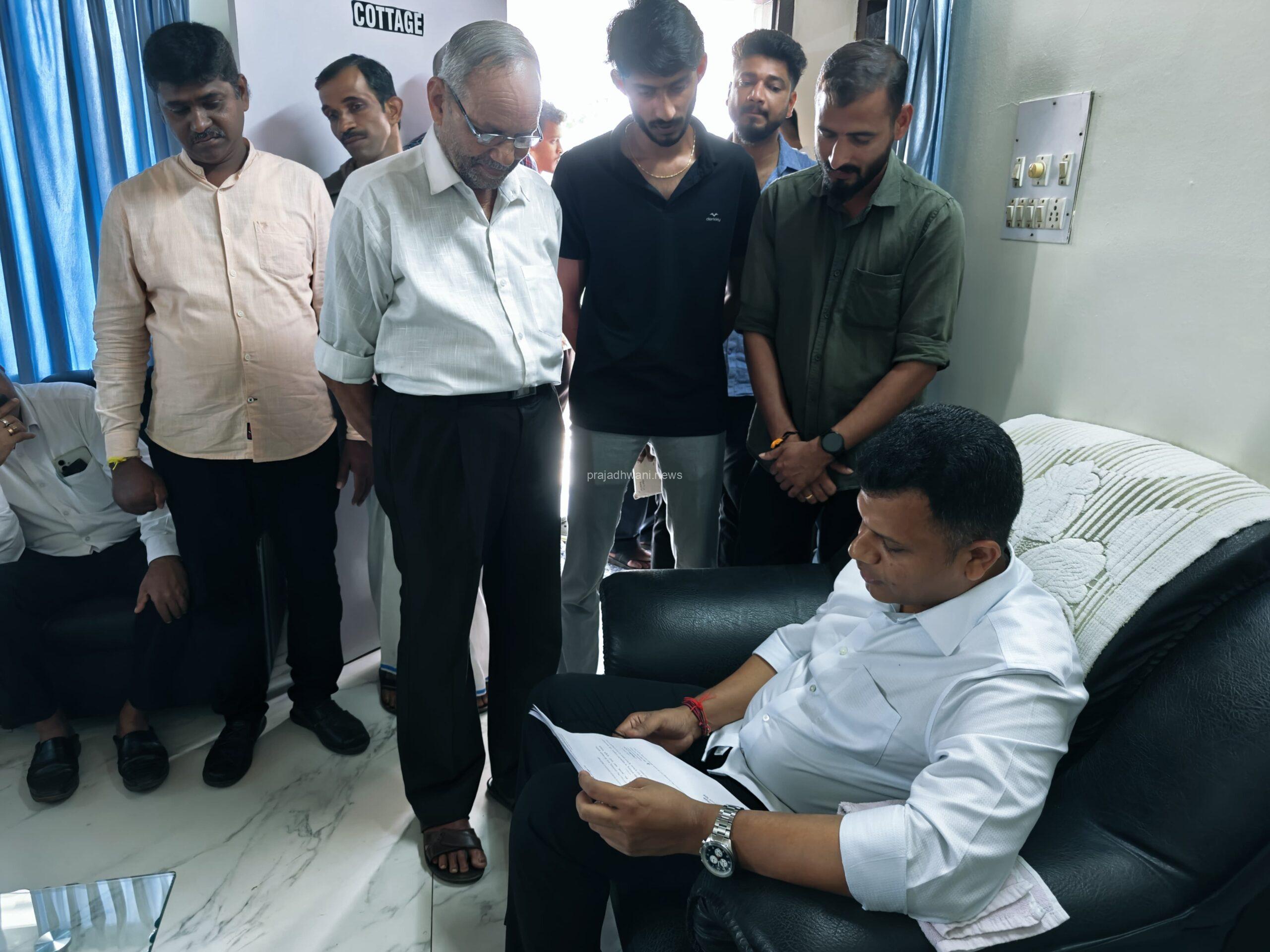 ಪುತ್ತೂರಿನಲ್ಲಿ ಸಾರ್ವಜನಿಕರನ್ನು ಭೇಟಿಯಾದ ಸಂಸದ ಕ್ಯಾ. ಚೌಟ: ಅಹವಾಲು ಸ್ವೀಕಾರ