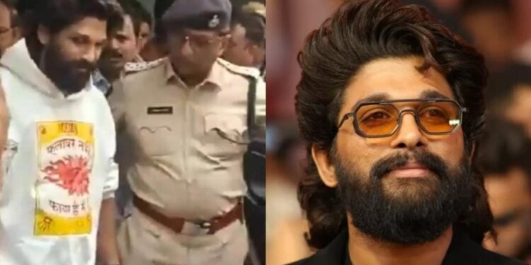 ನಟ ಅಲ್ಲು ಅರ್ಜುನ್ ಅರೆಸ್ಟ್. ಪುಷ್ಪ 2 ಸಕ್ಸಸ್ ಬೆನ್ನಲ್ಲೇ ಅಭಿಮಾನಿಗಳಿಗೆ  ಬಿಗ್ ಶಾಕ್