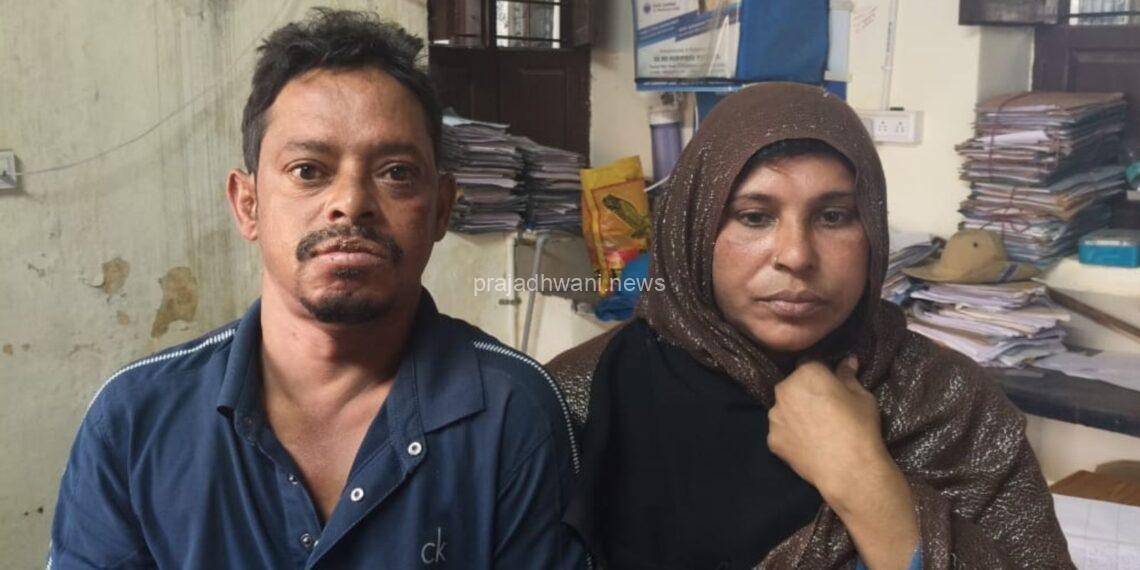 ಪೊಲೀಸರ ಕಣ್ತಪ್ಪಿಸಿ ಗಾಂಜಾ ಮಾರಾಟ ಮಾಡುತ್ತಿದ್ದ ದಂಪತಿ ಬಂಧನ