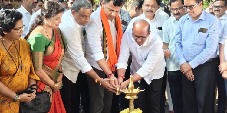 ಕ್ಯಾ. ಬ್ರಿಜೇಶ್ ಚೌಟ ಸಂಸದರಾದ ಬಳಿಕ ಎಂಪಿ ಲಾಡ್ಸ್ ಅನುದಾನಡಿ ಮೊದಲ ಕಾಮಗಾರಿಗೆ ಚಾಲನೆ