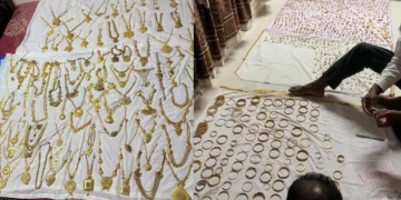 ಕೋಟೆಕಾರು ಸಹಕಾರಿ ಬ್ಯಾಂಕ್​ ದರೋಡೆ: ರಾಶಿ ರಾಶಿ ಚಿನ್ನ ಕಂಡು ಪೊಲೀಸರೇ ಶಾಕ್..!