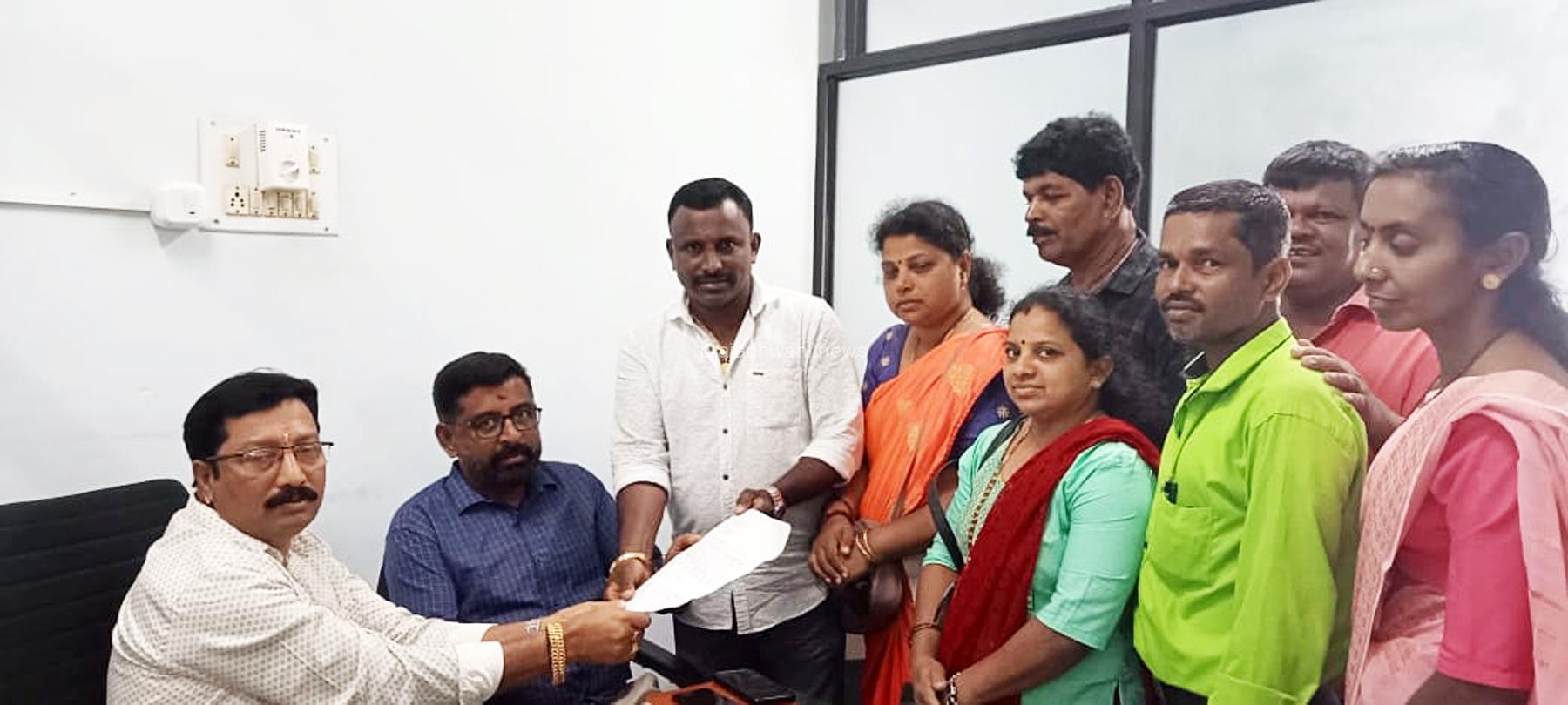 ಕೆಮ್ಮಾಯಿ ಬೂತ್ ಸಂಖ್ಯೆ 140 ರ ವಿಷ್ಣು ನಗರ ರಸ್ತೆಗೆ ಇಂಟರ್ ಲಾಕ್ ಅಳವಡಿಕೆಗೆ ಮನವಿ.