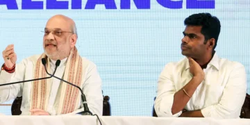 ತಮಿಳುನಾಡು ಬಿಜೆಪಿ ಅಧ್ಯಕ್ಷರಾಗಿ ನೈನಾರ್ ನಾಗೇಂದ್ರನ್ : ಅಣ್ಣಾಮಲೈಗೆ ಶೀಘ್ರದಲ್ಲೇ ರಾಷ್ಟ್ರೀಯ ಹುದ್ದೆ ಸಾಧ್ಯತೆ