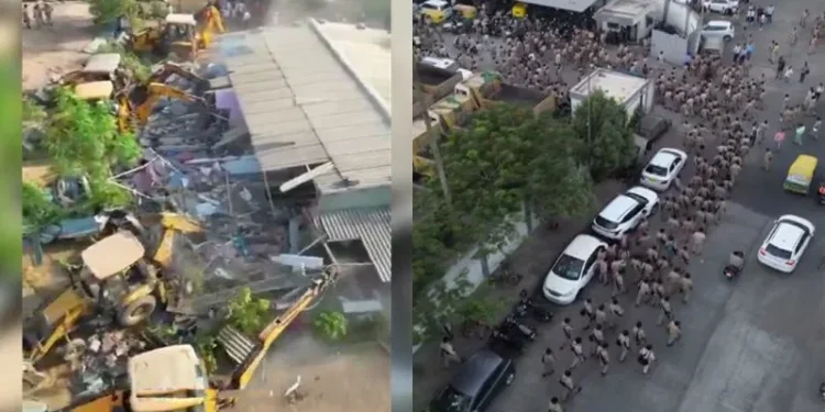 ಪಹಲ್ಗಾಮ್‌ ದಾಳಿ ಬೆನ್ನಲ್ಲೇ ಗುಜರಾತ್‌ ಸರ್ಕಾರದಿಂದ ಬಾಂಗ್ಲಾ ಅಕ್ರಮ ವಲಸಿಗರ ವಿರುದ್ಧ ಬೃಹತ್‌ ಕಾರ್ಯಾಚರಣೆ