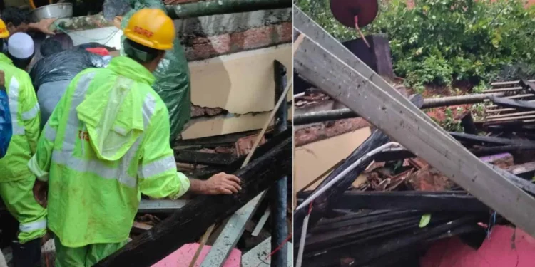 ಮಲಗಿದ್ದವರ ಪಾಲಿಗೆ ನರಕವಾದ ಮಳೆ, ಗುಡ್ಡ ಕುಸಿತಕ್ಕೆ ಮೂವರು ಬಲಿ, ನಿರಂತರ ಕಾರ್ಯಾಚರಣೆ ನಡೆಸಿ ನಾಲ್ವರ ರಕ್ಷಣೆ