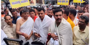 ಬಿಜೆಪಿ ಮುಖಂಡರ ಧರ್ಮಸ್ಥಳ ಕ್ಷೇತ್ರ ಭೇಟಿ: ಅಪಪ್ರಚಾರಕ್ಕೆ ತಕ್ಷಣ ಕಡಿವಾಣ ಹಾಕಬೇಕು; ಬಿವೈ ವಿಜಯೇಂದ್ರ