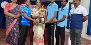 ಬೆಳ್ತಂಗಡಿ: ಟೇಬಲ್ ಟೆನಿಸ್ ಟೂರ್ನಮೆಂಟ್ ನಲ್ಲಿ ಬೆಳಾಲು ಶ್ರೀ ಧರ್ಮಸ್ಥಳ ಮಂಜುನಾಥೇಶ್ವರ ಪ್ರೌಢಶಾಲೆ ದ್ವಿತೀಯ