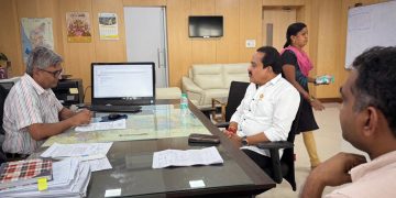 ಮಾಣಿ-ಸಂಪಾಜೆ ರಾಷ್ಟ್ರೀಯ ಹೆದ್ದಾರಿ ಕಾಮಗಾರಿ : ರಾ.ಹೆದ್ದಾರಿ ಪ್ರಾದೇಶಿಕ ಅಧಿಕಾರಿ ಜೊತೆ ಶಾಸಕ ರೈ ಮಾತುಕತೆ ಆದಷ್ಟು ಶೀಘ್ರ ಕಾಮಗಾರಿ ಪ್ರಾರಂಭಿಸಲು ಮನವಿ