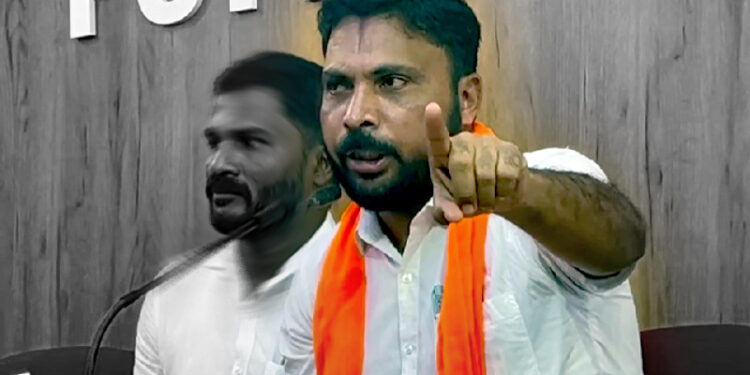 ಸುಳ್ಳು ಸುದ್ಧಿ‌ ಹರಡಿರುವ ಆರೋಪದ ಮೇಲೆ ಹಿಂದೂ ಜಾಗರಣ ವೇದಿಕೆ ಮುಖಂಡ ನರಸಿಂಹ ಮಾಣಿ ಸಂಪಾಜೆಯಲ್ಲಿ ಅರೆಸ್ಟ್