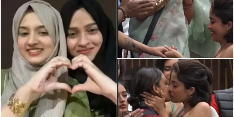 ಮಲಯಾಳಂ ಬಿಗ್ ಬಾಸ್‌ನಲ್ಲಿ ರಿಂಗ್ ಬದಲಿಸಿ ಕಿಸ್ ಮಾಡಿದ ಜೋಡಿ