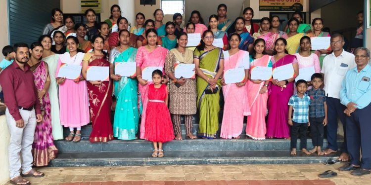 ಸೇವಾಭಾರತಿ(ರಿ.) ಕನ್ಯಾಡಿ ಇದರ ನೇತೃತ್ವದಲ್ಲಿ ನಿಡ್ಲೆಯಲ್ಲಿ ಸಂಪನ್ನಗೊಂಡ 34ನೇ ಉಚಿತ ಟೈಲರಿಂಗ್ ತರಬೇತಿ ಶಿಬಿರ