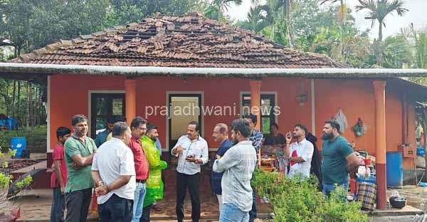 ಪುತ್ತೂರು: ಬೆದ್ರಾಳದಲ್ಲಿ ಮನೆಗೆ ಸಿಡಿಲು ಬಡಿದು ಹಾನಿ : ಶಾಸಕ ಅಶೋಕ್ ರೈ ಭೇಟಿ
