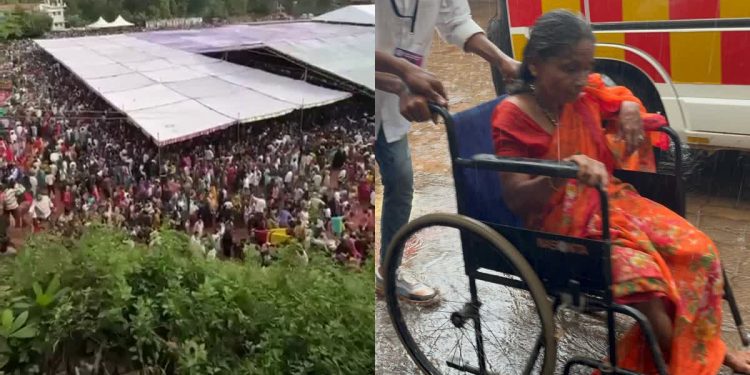 ಸಿಎಂ ಭಾಗವಹಿಸಿದ ಜನಮನ ಕಾರ್ಯಕ್ರಮದಲ್ಲಿ ನೂಕು ನುಗ್ಗಲು ಪುತ್ತೂರಿನ ಕೊಂಬೆಟ್ಟಿನ ತಾಲೂಕು ಕ್ರೀಡಾಂಗಣದಲ್ಲಿ 11ಕ್ಕೂ ಅಧಿಕ ಮಂದಿ ಮಹಿಳೆಯರು ಹಾಗೂ ಮಕ್ಕಳು ಅಸ್ವಸ್ಥ